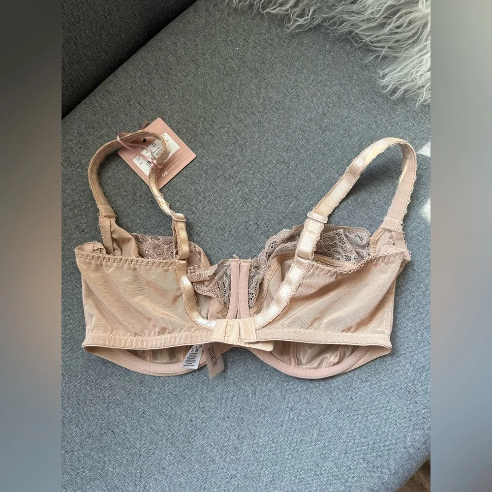 Jasmine Nude Lace Underwire Full Coverage Bra - Women's Intimates